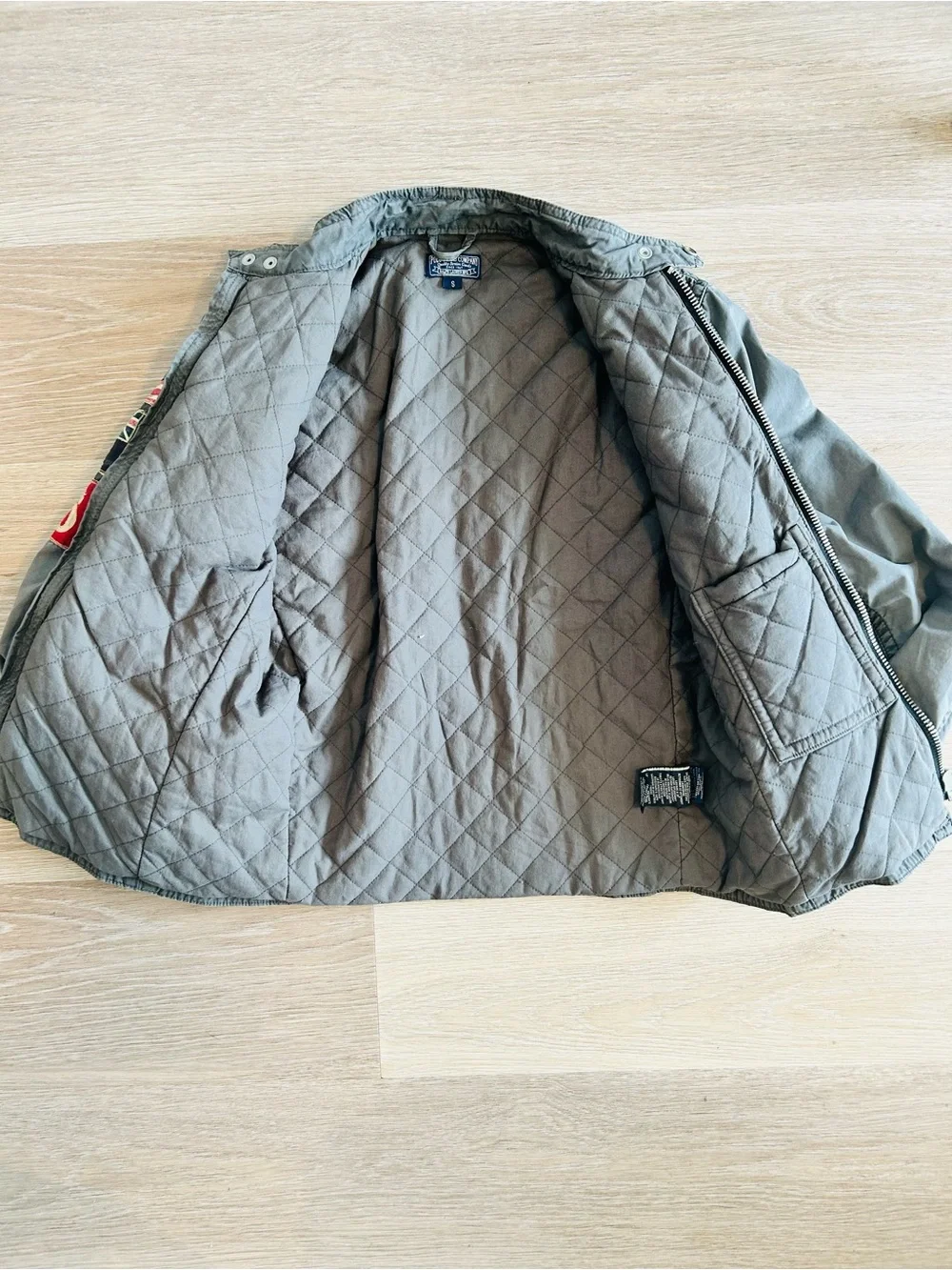 Rare Polo Jeans Co. Motorcycle Bikers Jacket